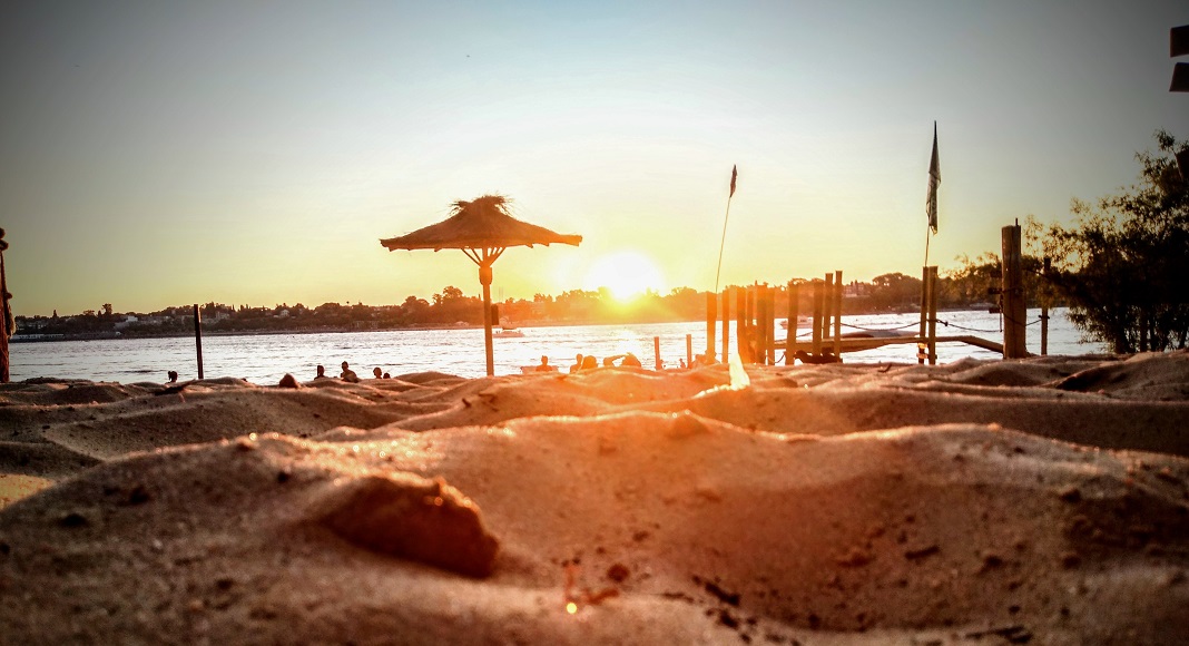 Playa en Rosario
