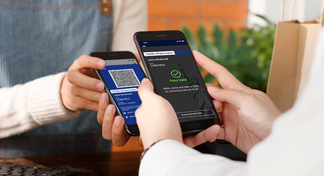 pasaporte digital de vacunación contra el coronavirus