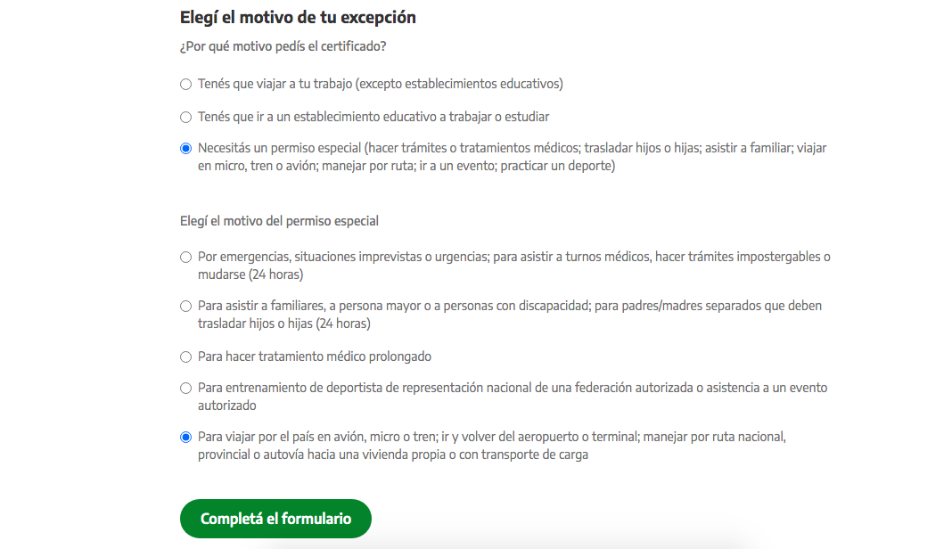 Permiso para circular